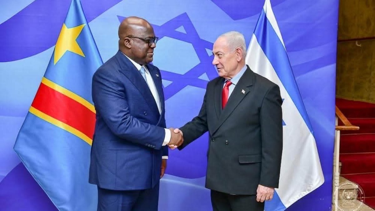 Coopération RDC - Israël : Tshisekedi - Netanyahou - Herzog autour d'une table .